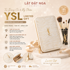 Túi Đựng Cọ & Mỹ Phẩm YSL Limited Gift