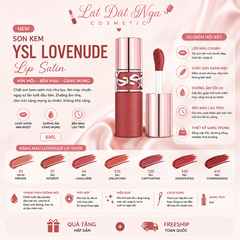 Son Kem YSL Lovenude Lip Satin 6ml