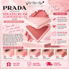 Má Hồng Prada Touch Cream To Powder Blush 3.5gr ( Môi )