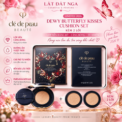 Set Phấn Nước Cushion Cle De Peau Dewy Butterfly Kisses Limited 2026 ( Kèm 2 Lõi )
