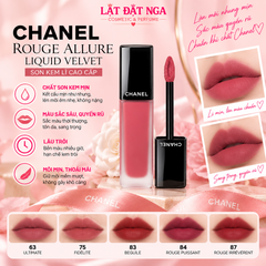 Son Kem Chanel Rouge Allure Liquid Velvet