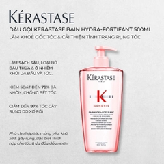 Dầu Gội Ngăn Ngừa Rụng Tóc Kerastase Genesis (Hồng nhạt)