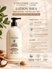 New - Sữa Dưỡng Thể Bơ Đậu Mỡ Loccitane Karité Confort Intense Moisture Body Lotion 240ml