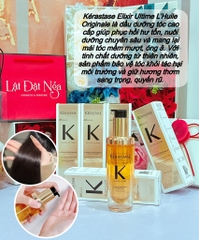 New - Dầu Dưỡng Tóc KERASTASE Elixr Ultime L’Huile Originale 75ml