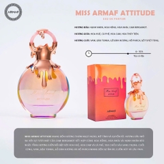 Nước Hoa Nữ Armaf Miss Attitude EDP Spray 100ml