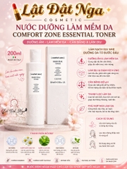 Nước Dưỡng làm mềm da Comfort Zone Essential Toner 200ml
