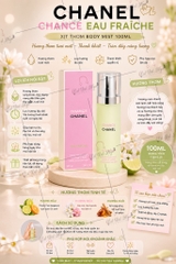 Xịt Thơm Body Mist Chanel 100ml
