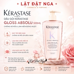 Dầu Gội Kerastase Gloss Absolu Bain Hydra Glaze (Dành Cho Tóc Xơ Rối)
