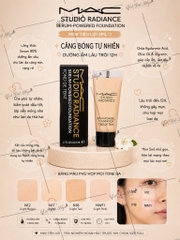 Mini - Kem Nền MAC Studio Radiance Serum-Powered Foundation 5ml