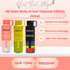 Xịt thơm Body Armaf Odyssey Edition 200ml