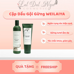 Cặp Dầu Gội Gừng WEILAIYA