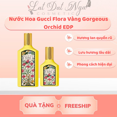 Nước Hoa Gucci Flora Vàng Gorgeous Orchid EDP