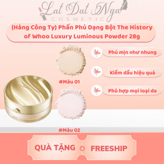 Phấn Phủ Dạng Bột The History of Whoo Luxury Luminous Powder 28g