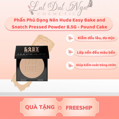 Phấn Phủ Dạng Nén Huda Easy Bake and Snatch Pressed Powder 8.5G