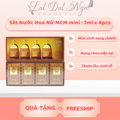 Sét Nước Hoa Nữ MCM mini : 7ml x 4pcs
