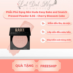 Phấn Phủ Dạng Nén Huda Easy Bake and Snatch Pressed Powder 8.5G