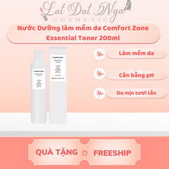 Nước Dưỡng làm mềm da Comfort Zone Essential Toner 200ml