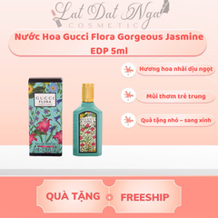 Nước Hoa Gucci Flora Gorgeous Jasmine EDP 5ml