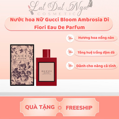 Nước hoa Nữ Gucci Bloom Ambrosia Di Fiori Eau De Parfum