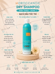 Dầu Gội Khô Moroccanoil Dry Shampoo
