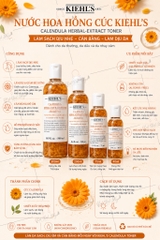 Nước Hoa Hồng Hoa Cúc Kiehls Calendula Herbal Extract Toner Alcohol Free