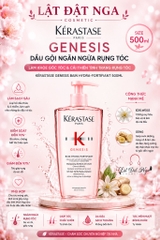 Dầu Gội Ngăn Ngừa Rụng Tóc Kerastase Genesis (Hồng nhạt)