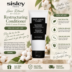 Dầu Xả Sisley Paris Restructuring Conditioner With Cotton Proteins 200ml