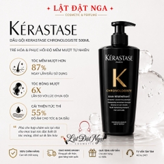 Dầu Gội Kerastase Chronologiste Bain Regenerant (Đen)