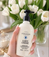 New - Sữa Dưỡng Thể Bơ Đậu Mỡ Loccitane Karité Confort Intense Moisture Body Lotion 240ml