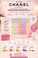 Xịt Thơm Body Mist Chanel 100ml