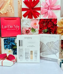 WEB - Set Dưỡng Da Chống Lão Hoá Sisley All Day All Year Discovery Kit - Chương Trình Tri Ân 20/10 Tặng Kèm Hộp Hoa