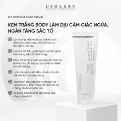 Kem Dưỡng Trắng Body Usolab Bio Intensive Light Cream (Tặng Kèm Găng Tay)