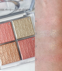 (Mẫu mới) Phấn Bắt Sáng Dior Autumn Backstage Glow Maximizer Palette 4 Ô