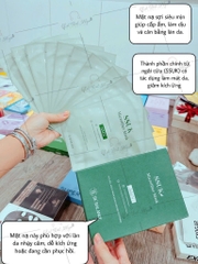 Mặt Nạ Vải Vi Sợi Be'Balance SSUK MICRO FIBER MASK Chiết Xuất 4 Loại Ngải Cứu kết hợp NMN và Cà Chua Xanh 1 Hộp 10 Miếng