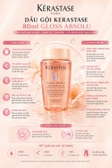 Dầu Gội Kerastase 80ml - Phiên Bản Dùng Thử