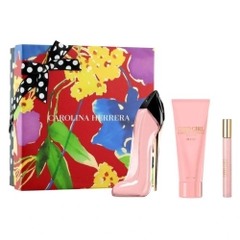 Sét Quà : Nước Hoa Carolina Herrera Good Girl Blush EDP 80ml + 10ml + body 100ml