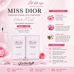 Nước Hoa Xịt Tóc Miss Dior Parfum Pour Les Cheveux Hair Mist 30ml