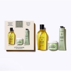 Set L'Occitane 3 Món: Tắm 250ml + Kem Dưỡng 75ml + Kem Tay Hạnh Nhân 75ml