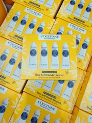 Sét Kem Tay LOccitane shea soft hands quartet 30ml x 4