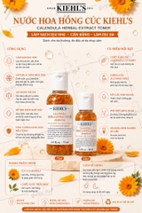 Nước Hoa Hồng Hoa Cúc Kiehls Calendula Herbal Extract Toner Alcohol Free