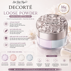 Phấn Phủ Bột Decorté Loose Powder 16g (4 ô màu)