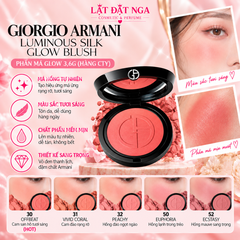 Phấn Má Giorgio Armani Luminous Silk Glow Blush 3,6g (Hàng Cty)