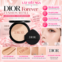 Lõi - Phấn Nước Cushion DIOR Forever ( Matte - Dành Cho Da Dầu )