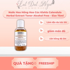 Nước Hoa Hồng Hoa Cúc Kiehls Calendula Herbal Extract Toner Alcohol Free