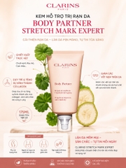 Kem Hỗ Trợ Trị Rạn Da Clarins Stretch Mark Expert ( Cải thiện đàn hồi da , giảm thiểu các vết rạn da )