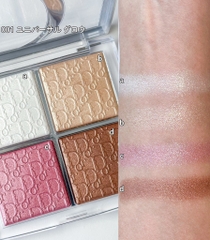 (Mẫu mới) Phấn Bắt Sáng Dior Autumn Backstage Glow Maximizer Palette 4 Ô