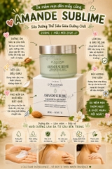 Kem Dưỡng Hạnh Nhân L'OCCITANE Amande Sublime Smoothing Milk Concentrate 200ml (Mẫu Mới 2026)
