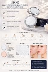 Phấn Phủ Nén Dior Forever Nude Filter Light Reflecting Setting Powder 9gr