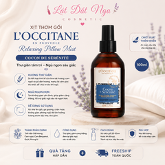 Xịt Thơm Gối L'Occitane Relaxing Pillow Mist 100ml