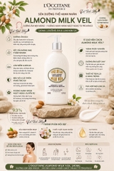 Sữa Dưỡng Thể Hạnh Nhân Loccitane Almond Milk Veil 240ml